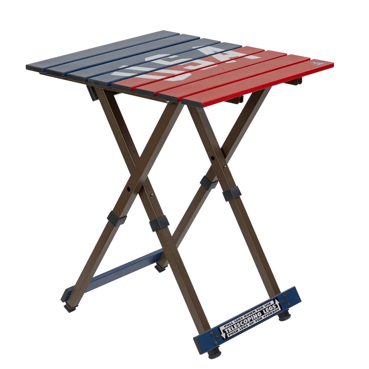 Compact Camp Table 20™ - USA Anniversary Deluxe - Home Compact Choice
